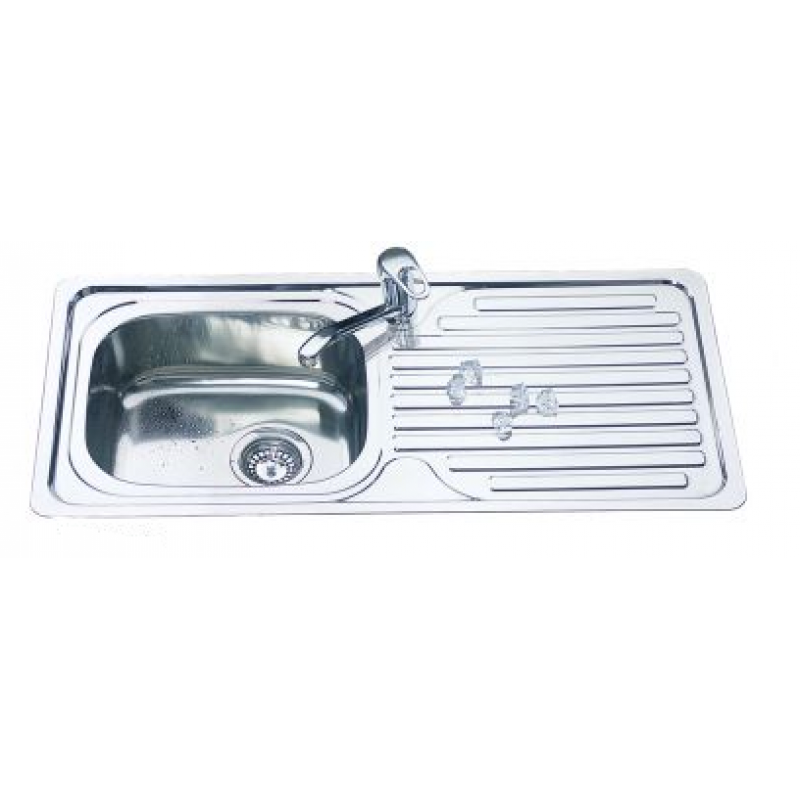 Single Bowl Kitchen Sink - 915x430mm